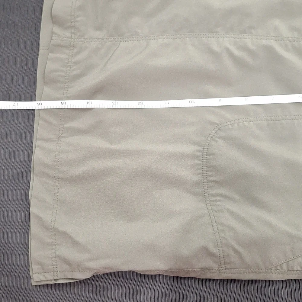 REI Dark Olive Army Green Skirt with Built In Shorts